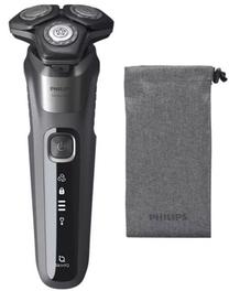 Barzdaskutė Philips S5587/1, li-ion, pilka sp.