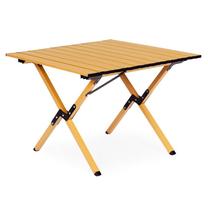 Stovyklavimo stalas MultiGarden XLP130-12-2, ruda sp., 59 cm x 59.5 cm x 44 cm
