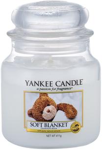 Svece, aromātiskā Yankee Candle, 65 h, balta krās.