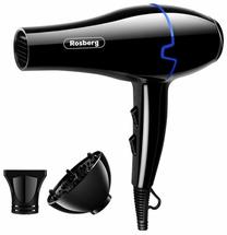 Plaukų džiovintuvas Rosberg R51100KD, 2000 W, mėlyna sp./juoda sp.