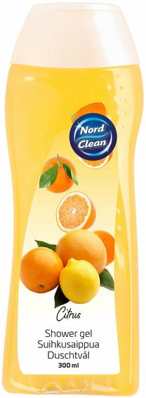 Ķermeņa mazgāšanās želeja Nord Clean Citrus, 300 ml