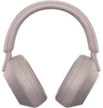 Bezvadu austiņas Sony WH-1000XM5, rozā krās.