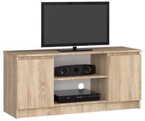 ТВ стол Akord RTV, дуб сонома цв., 40 см x 120 см x 55 см