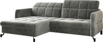 Kampinė sofa Lorelle Monolith 85, pilka sp., kairinė, 160 x 225 cm x 105 cm