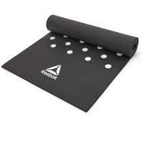 Fitnesa un jogas paklājs Reebok Spots, melna krās., 173 cm x 61 cm x 0.7 cm