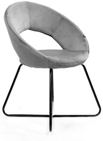 Krėslas Homla Basic Jared, pilka sp., 63 cm x 73 cm x 84 cm