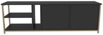 TV galds Kalune Design Primrose, antracīta krās./zelta krās., 35.3 cm x 160 cm x 50.8 cm