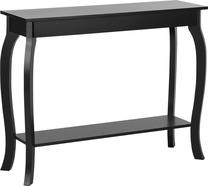 Konsoles galds Beliani Hartford, melna krās., 100 cm x 31 cm x 80 cm