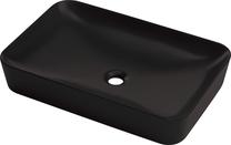 Vonios praustuvas Deante Tess CDS_NU6S, keramika, 59.7 cm x 39.6 cm x 8.8 cm, juoda sp.