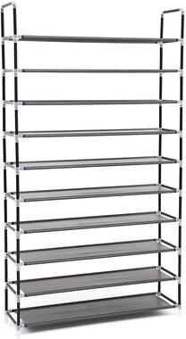 Batų dėžė Songmics, juoda, 100 cm x 29 cm x 175 cm