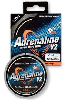 Valas Savage Gear HD4 Adrenaline V2, 0.01 cm, pilka sp.