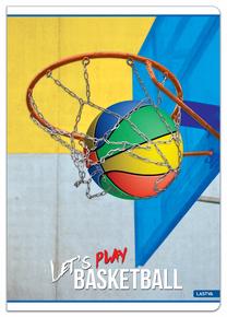 Sąsiuvinis Lastva Play 11LS33196, linijomis, A5, 52 lapų, (spalva/dizainas parenkami atsitiktine tvarka)
