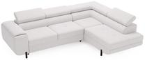 Kampinė sofa - lova Polak Meble Melman Curio 02, smėlio sp., dešininė, 274 x 203 cm x 76 cm