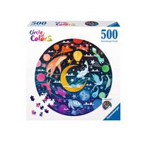 Dėlionė Ravensburger Circle of Colors Dreams, 52 cm x 52 cm, 500 vnt., įvairių spalvų