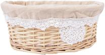 Grozs Home4you Willi Lace, smilškrāsas, 28 x 39 x 16 cm