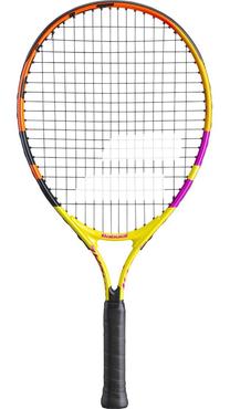 Teniso raketė Babolat Nadal Junior 21, geltona sp./oranžinė sp./violetinė sp.