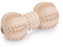 Žaislas šuniui, tąsymui Beeztees Dental Dumbell 626850, 9 cm, rožinė sp.