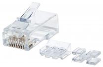 Соединение Intellinet Cat6a, прозрачный цв.