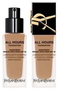Šķidrā grima bāze Yves Saint Laurent All Hours Luminous Matte, SPF 30, mw9, 25 ml