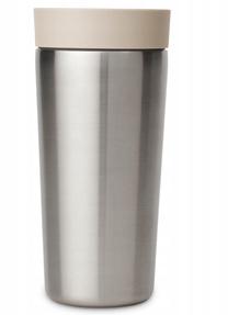 Termopuodelis Brabantia Make & Take, 0.36 l, sidabro sp./smėlio sp.