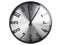 Laikrodis Brisbane, sidabro, 30 cm x 30 cm