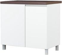 Apatinė virtuvinė spintelė Bodzio Sandi, balta sp., 90 cm x 52 cm x 86 cm