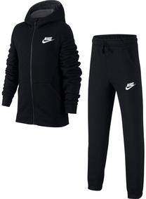 Спортивный костюм, детские Nike, черный цв., m