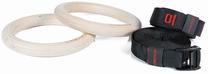Гимнастические кольца Gymstick Wooden Power Rings 61104, 250 см, 4 шт.