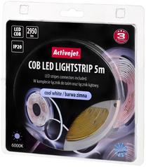 LED juosta ActiveJet Aje-Cob, 30 W, 2950 lm, 5 m, IP20, 220 - 240 V