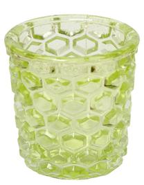 Žvakidė Home4you, stiklas, 6.5 cm, žalia sp.
