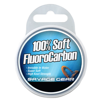 Valas Savage Gear Soft FluoroCarbon, 0.049 cm, 35 m, skaidri sp.