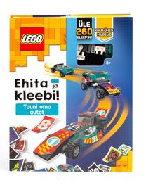 Priedas LEGO® Activity Book Build And Stick: Custom Cars BSP6601EE, 50 vnt.