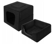 Кровать для животных Doggy Butterfly Megan BTMCZA4, черный цв., R1