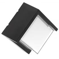 Уличный настенный светильник GTV Canti, 12Вт, LED, IP65, черный цв., 10 см x 22.7 см