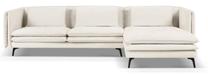Kampinė sofa Micadoni Home Vottina MIC_RC_167_F1_VOTTINA1, smėlio sp., dešininė, 317 x 170 cm x 79 cm