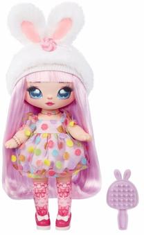 Кукла с аксессуарами MGA Na! Na! Na! Surprise Sweetest Sweets Bailey Bun, 18 см, розовый цв.