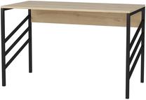 Kirjutuslaud Kalune Design Josephine 322RTC1434, 120 cm x 60 cm, 74.8 cm, tamm v./must v.