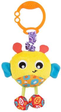 Rotaļlietas ratiem Playgro Wiggling Bertie Bee, daudzkrāsaina
