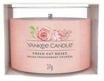 Žvakė, aromatinė Yankee Candle Mini Fresh Cut Roses, 7 - 10 h, 37 g, rožinė sp.