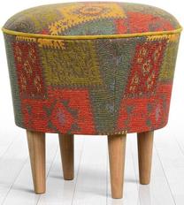 Pufas Hanah Home Rug v2, įvairių spalvų, 42 cm x 42 cm x 42 cm