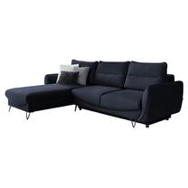 Kampinė sofa Silva Monolith 79, tamsiai mėlyna sp., kairinė, 201 x 276 cm x 100 cm
