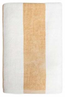 Vannas dvielis Homla Lawena 733406, balts krās./bēša krās., 150 cm x 100 cm