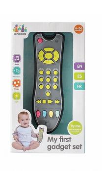 Развивающая игра My First Remote Control, 5.5 см, EN, Французский, Испанский, черный цв./серый цв./многоцветный