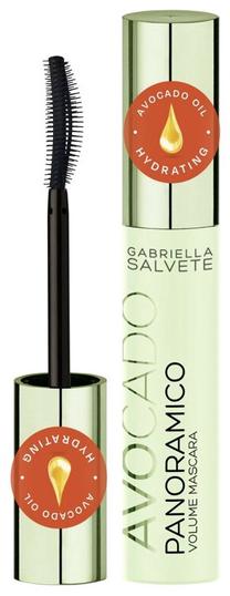 Blakstienų tušas Gabriella Salvete Panoramico Avocado, 13 ml, juoda sp.