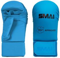 Боксерские перчатки SMAI Thumb Karate, синий цв., M
