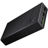 Lādētājs-akumulators (Power bank) Green Cell PBGC03, 20000 mAh, melna krās.