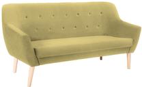 Sofa Nordic 3 Orinoco 1609, geltona sp., 180 x 75 cm x 90 cm