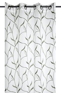 Dienas aizkari Lovely Acanthe R6C824002VL, balts krās./zaļa krās., 140 cm x 260 cm