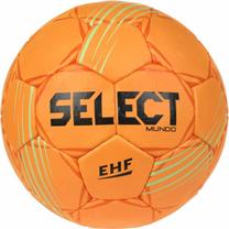 Мяч для гандбола Select Mundo EHF 11725, 3 размер, черный цв./зеленый цв./oранжевый цв.