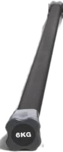 Vingrošanas nūja Amaya Stick, 123 cm, 6 kg, melna krās.